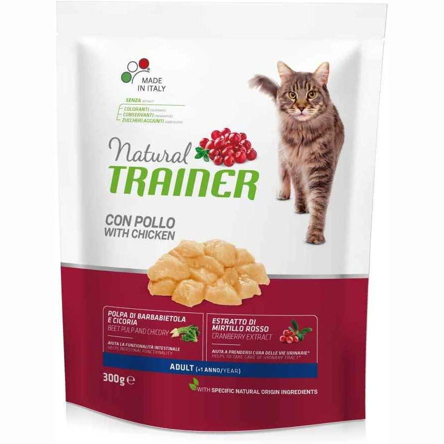 Natural Trainer Adult con Pollo 300g - Gatti Adulti Natural Trainer Adult con Pollo 300g - Gatti Adulti